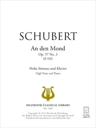 An den Mond Op. 57 No. 3 D 193