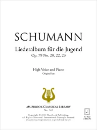 Liederalbum für die Jugend Op. 79 No. 20, 22, 23