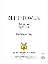 Mignon Op. 75 No. 1