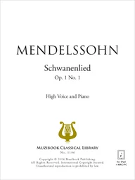 Schwanenlied Op. 1 No. 1