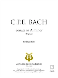 Sonata in A minor Wq 132