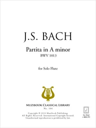 Partita in A minor BWV 1013